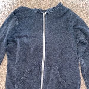 Zip up hoodie